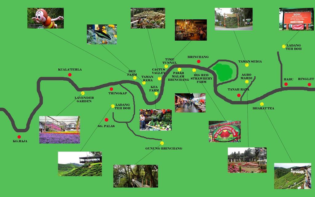 Homestay Cameron Highlands Mikayla Екстериор снимка